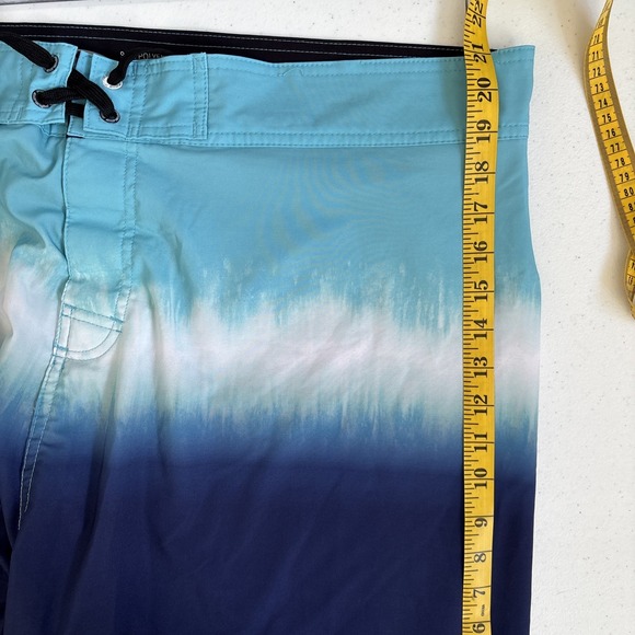 Pipeline Men's Size 44 Blue Colorblock Tie Dye‎ Board Swimming Shorts Activewear - Picture 13 of 16